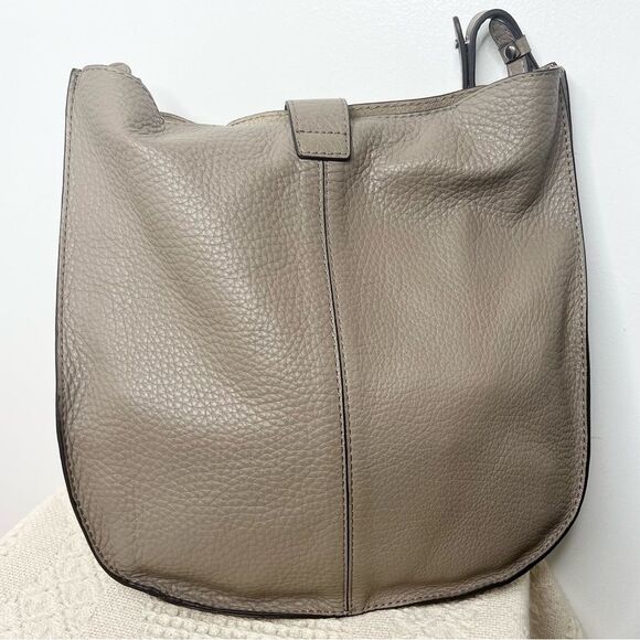 Banana Republic Taupe Italian Leather Hobo/Crossbody BAG - Picture 5 of 11